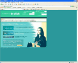 b-clickのページレビュー